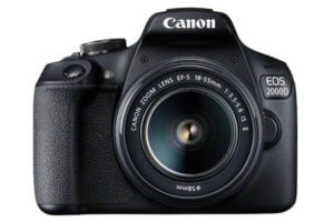 Canon EOS 2000D + EF-S 18-55mm F3.5-5.6 III - Spejlreflekskamera test - Datalife.fk