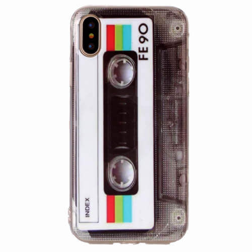 Fedt retro TPU iphone Xs cover