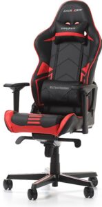 DxRacer Racing R0-NW Gaming Chair - Black/White - Gamer stol test - Datalife.fk