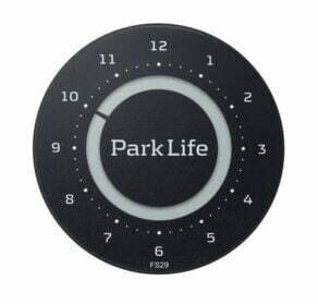 Park Life parkeringsskive carbon black