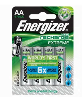 Energizer NH15-2300 4-pack - Genopladelige batterier AA og AAA batterier test - Datalife.fk