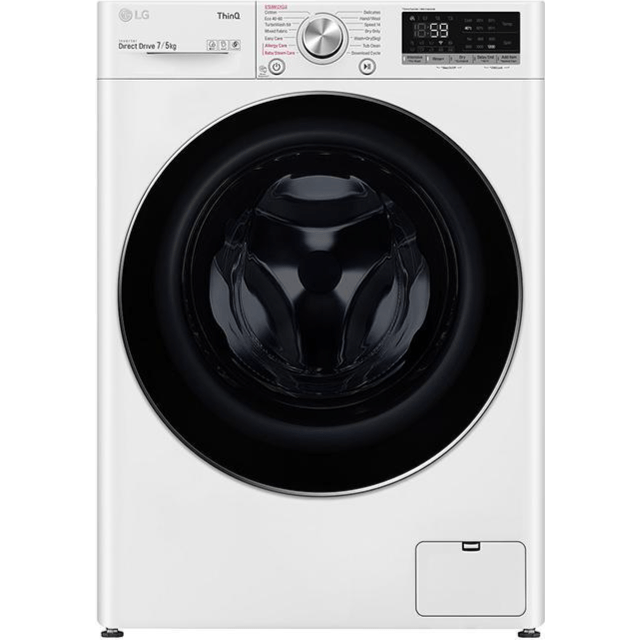 LG F2DV707S2WS - Vaskemaskine med tørretumbler test - Datalife.fk